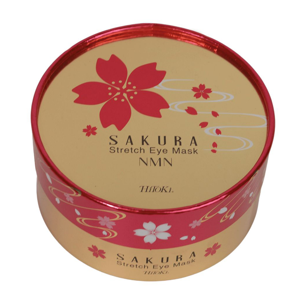 Омолоджувальні патчі для шкіри навколо очей Hitoki Sakura Stretch Eye Mask, 60 шт
